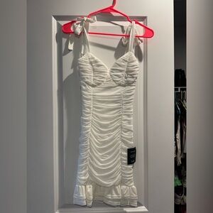 Lulus mini white dress